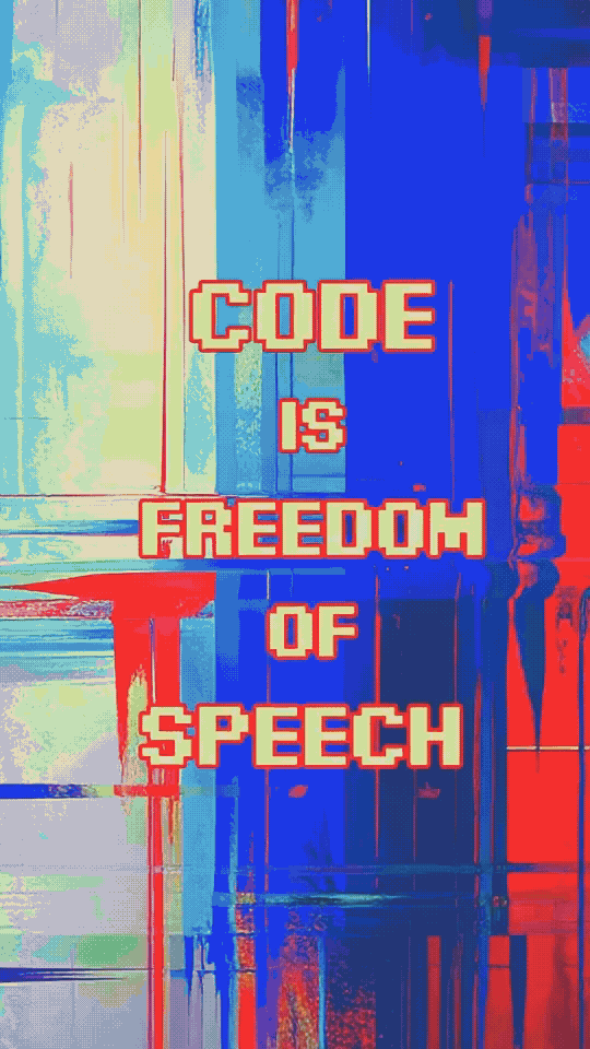 Code Is Freedom Of Speech #19